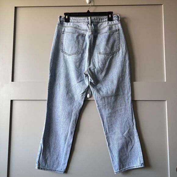 Pacsun Mom Jeans Women Sz 29 Blue Denim High Rise Cotton Zip Fly Cowgirl Western - Picture 2 of 14